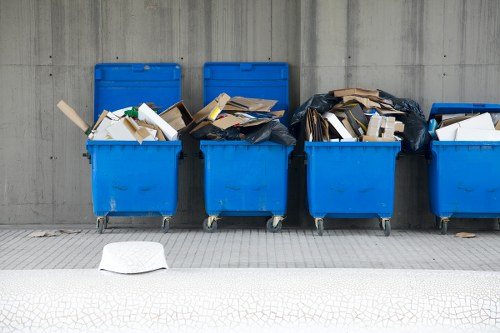 Organized garage spaces after clearance