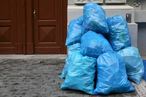 Experts handling office electronic waste responsibly