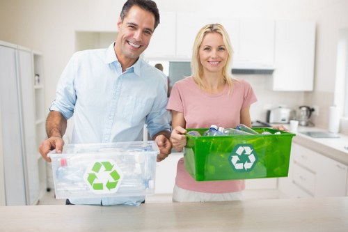 Eco-friendly disposal of household waste in Thamesmead