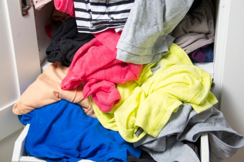 Investigator reviewing waste transfer records and site conditions